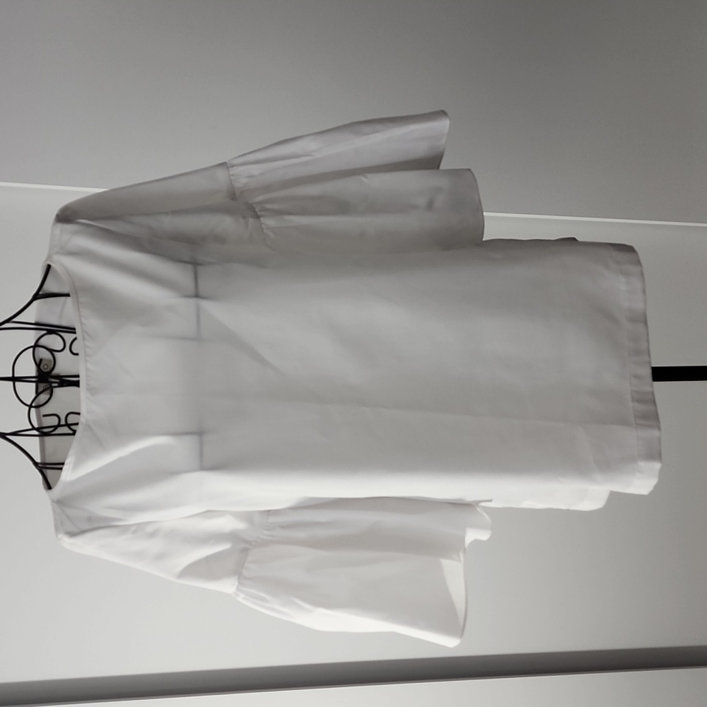 Suno Bateau Neckline Three-Quarter Sleeve Blouse